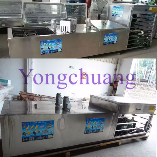Máquina para hacer paletas Ice Pop Lolly con el famoso compresor Copeland