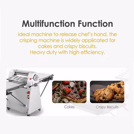 Golden Chef Kitchen Comercial Croissant Pizza Pastelería Laminadora de masa para panadería