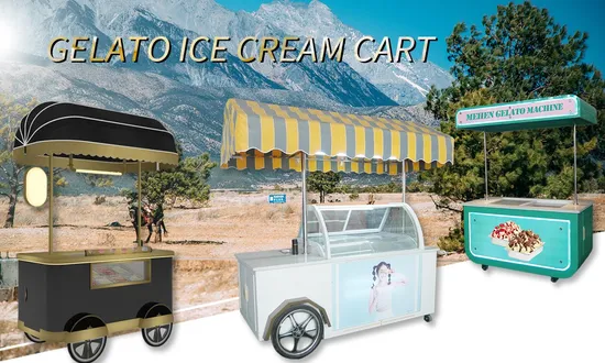 Vitrina de helado Green&Health, congelador de helado usado, venta directa de fábrica, escaparate de helado